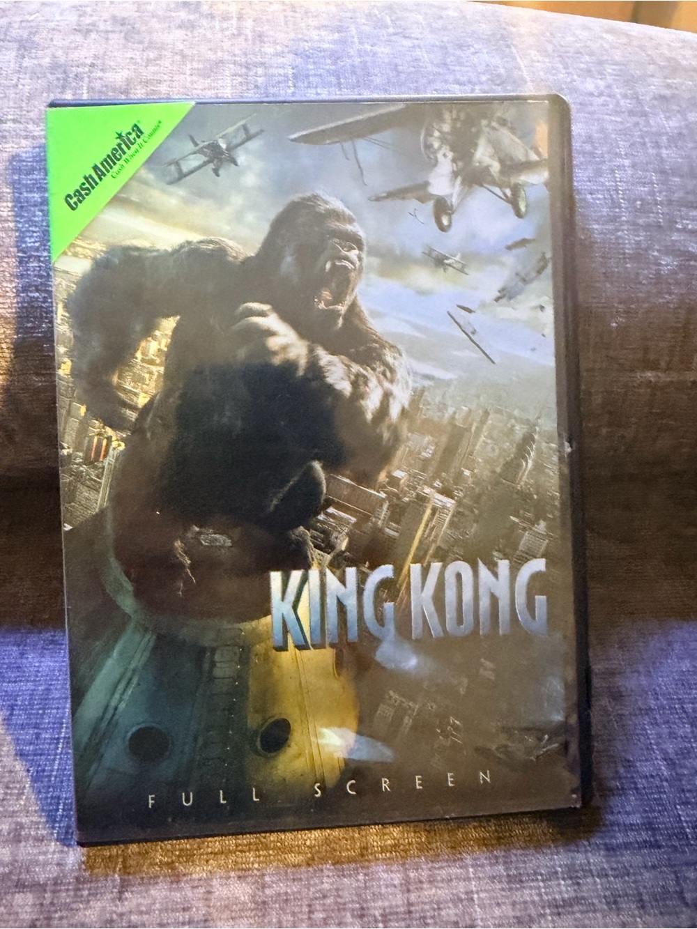 King Kong Full Screen DVD 2005 Peter Jackson Naomi Watts Jack Black